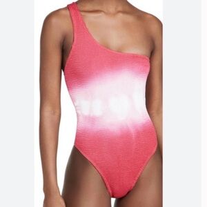 Bond-Eye Oscar One-Piece Swimsuit - Pink and White